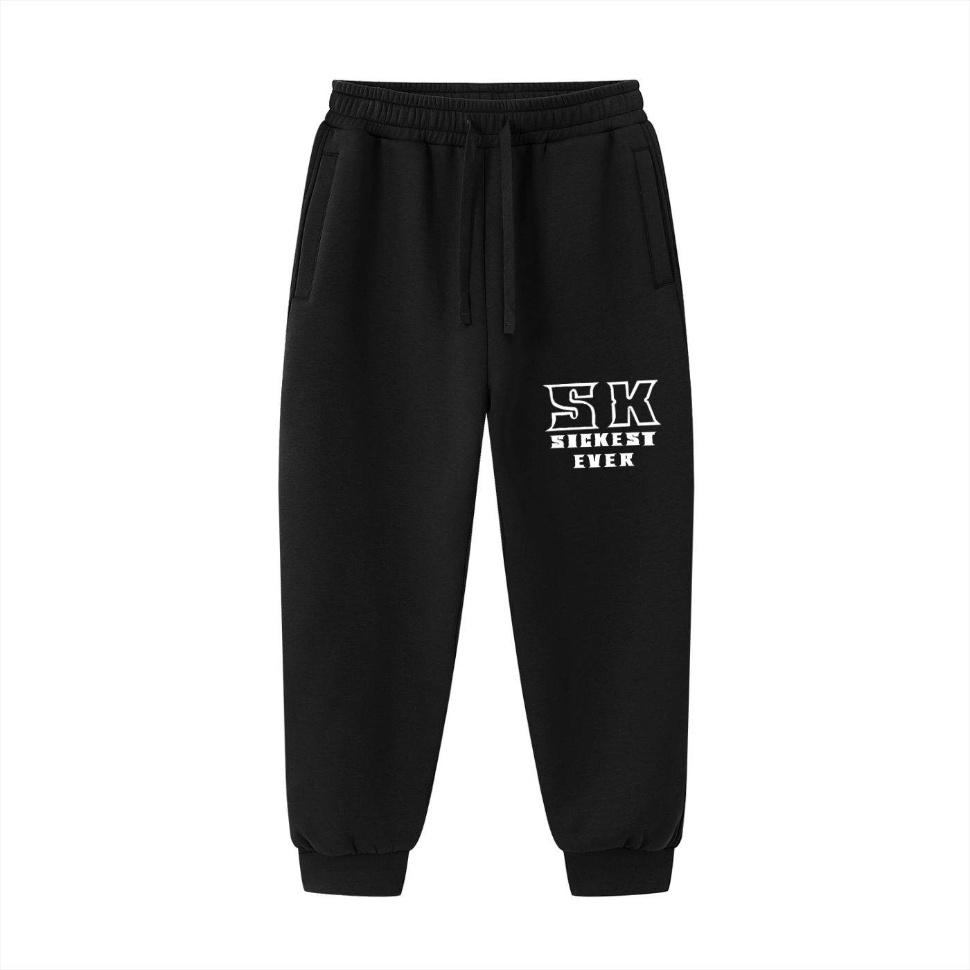 Sikunt black/white joggers