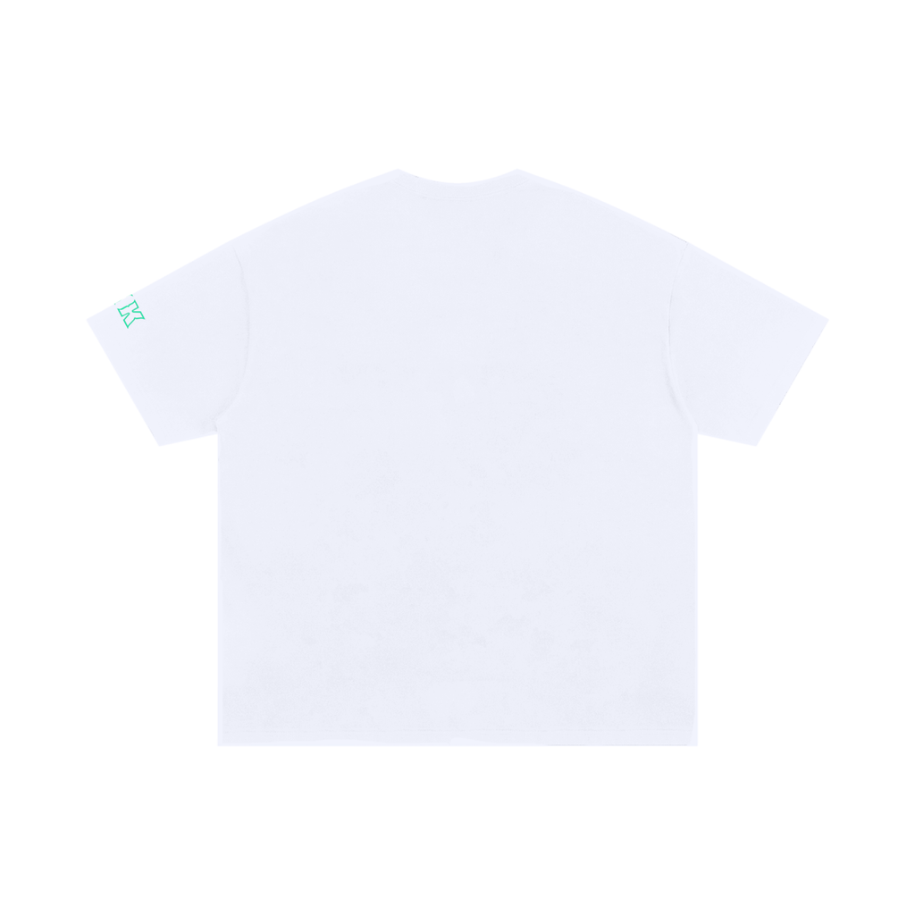 Sikunt handstyle green/white tee