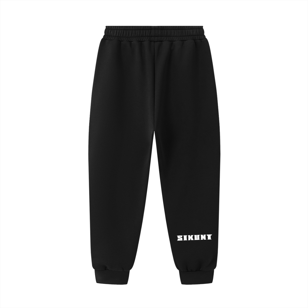 Sikunt black/white joggers