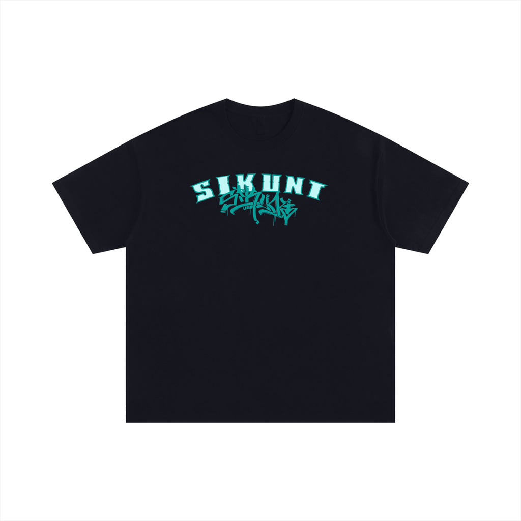 Sikunt black/green tee