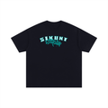 Sikunt black/green tee