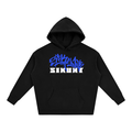 sikunt blue handstyle hoodie